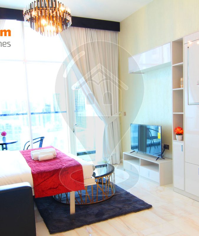 A Premium Cozy Studio with Burj Views in Danube Bayz, Business Bay