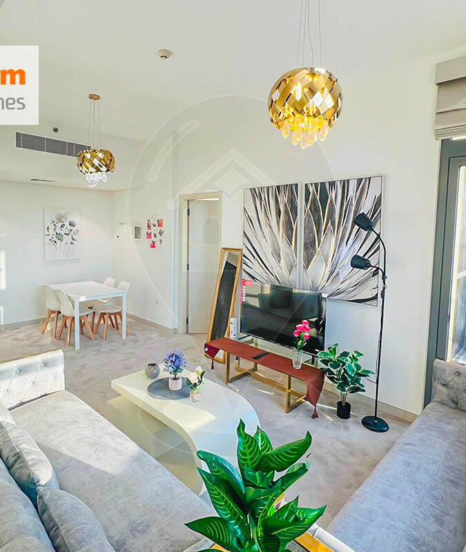 A Spacious fully furnished 1BR apartment in Afnan 1, IMPZ