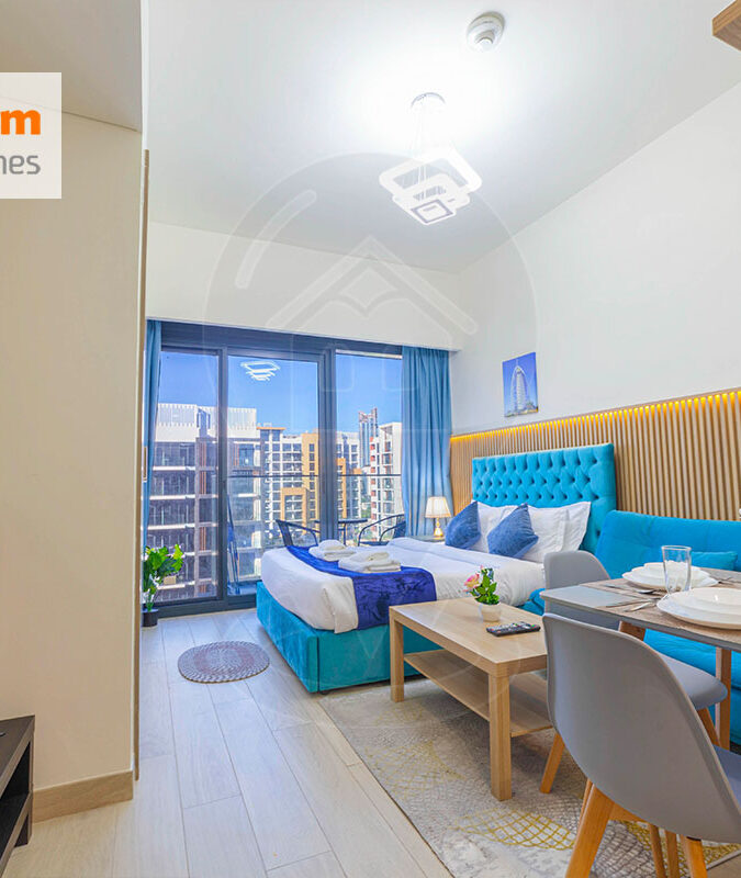 An Amazing Bright Newly Fully Furnished Studio in Riviera-35, Meydan