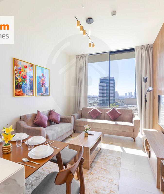 An Elegant Fully Furnished 1BR in Binghatti Venus, JVC