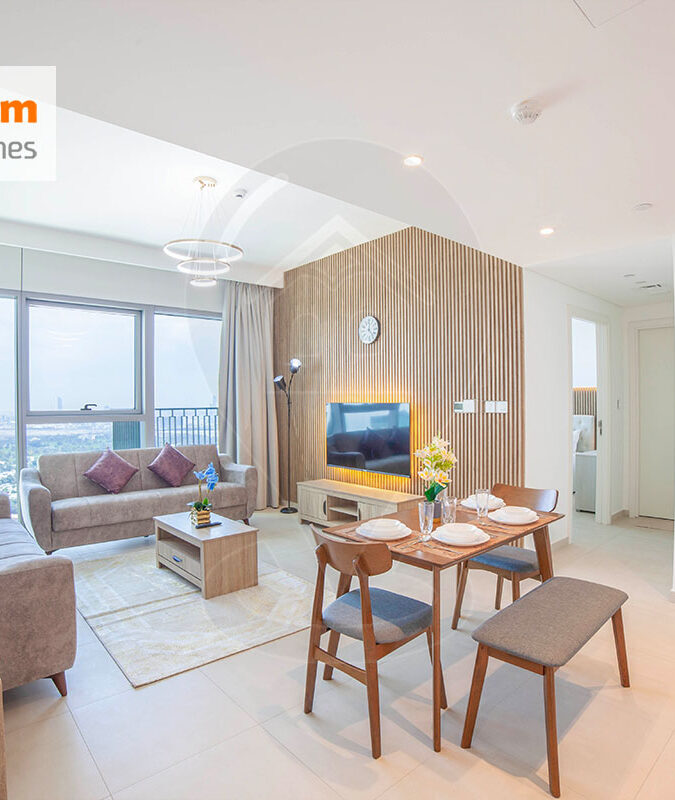 A Classy Newly Furnished 1 Bedroom Apartment with balcony, Downtown Views T2, Downtown